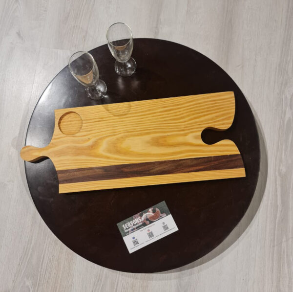 Extended Wooden Tray 50cm