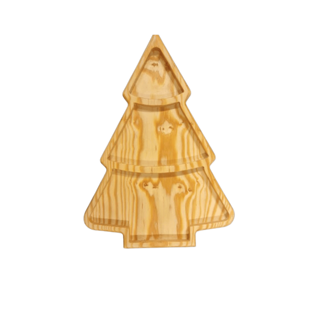 Christmas tree plate 25*35cm