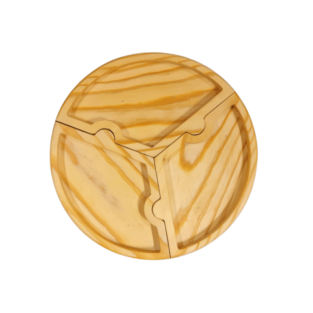 Circle Puzzle Plate 30cm